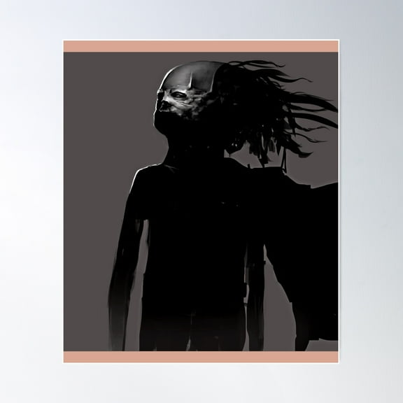 Octopus Alien Man Poster Wall Art, Modern Wall Decor For Living Room Bedroom, 8x12 UNFRAMED