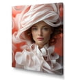 thumbnail image 2 of Designart "Effortless Chic In A Stylish Hat II" Fashion Canvas Wall Art, 2 of 7