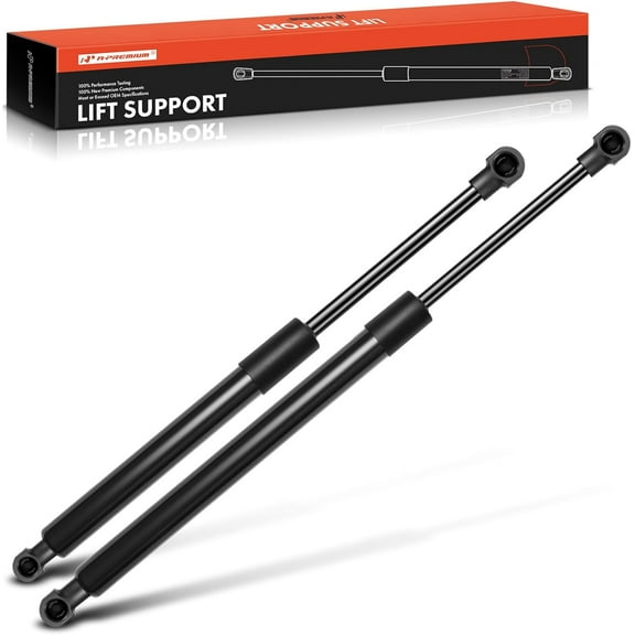 A-Premium Hood and Tailgate Rear Trunk Lift Supports Shock Struts Replacement for BMW E46 325i 325xi 330i 2001-2005 323Ci 323i 325Ci 328Ci 328i 330Ci Coupe Sedan 4-PC Set