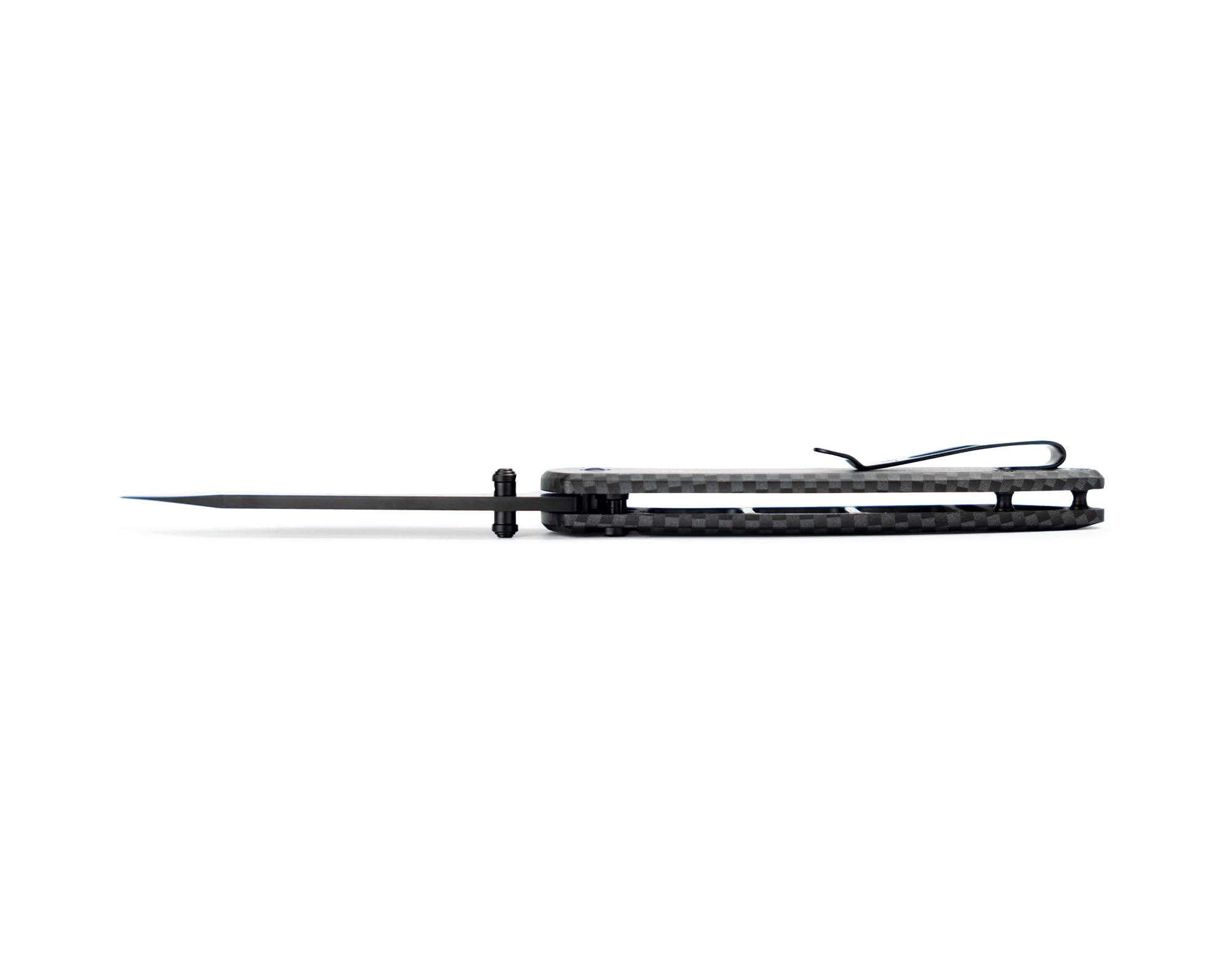 Buck Knives 744 Sovereign Folding EDC Knife, 3.225” Pocket Knife Blade, Carbon Fiber, 4.25 oz