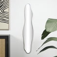 thumbnail image 2 of CosmoLiving by Cosmopolitan 10" x 47" Gold Slim Wavy Abstract Wall Mirror, 2 of 9