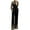 Gold, variant on DianGeFu Womens Jumpsuits Casual Dressy 2024 Jumpers Outfits,Woman Fashion Pockets Solid Color Splice Long Sleeve Jumpsuit Long Pants,Gold,XL