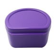 thumbnail image 4 of Clearance! Fdelink Other Cleaning Supplies Denture Bath Box Case Dental False Teeth Storage Box with Hanging Net Container Purple, 4 of 6