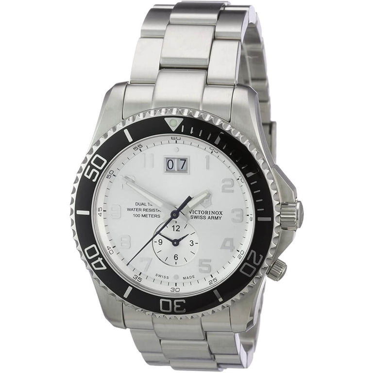 Victorinox Swiss Army 241442 Men's Maverick GS Silver Tone Watch