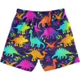 thumbnail image 2 of Boys Swim Trunks Beach Board Shorts Quick Dry Toddler Swimsuit Bathing Suits with Mesh Lining, 2 of 6