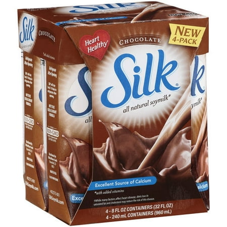 silk chocolate soymilk damn vegan wish 4ct oz fl chooseveg