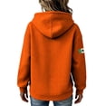 thumbnail image 5 of St Patricks Day Graphic Hoodie for Women Casual Long Sleeve Hooded Sweatshirt Drawstring Comfortable Loose Pullover Top Festive Holiday Print Suitable, Size S-2XL, 5 of 5