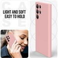 thumbnail image 7 of for Samsung Galaxy S23 Ultra Case, Thin Liquid Silicone Case,Shockproof,Slim Thin Phone Case for Samsung Galaxy S23 Ultra,Full Body Screen Camera Protective Cover-Pink 2-sam s23u-05, 7 of 7