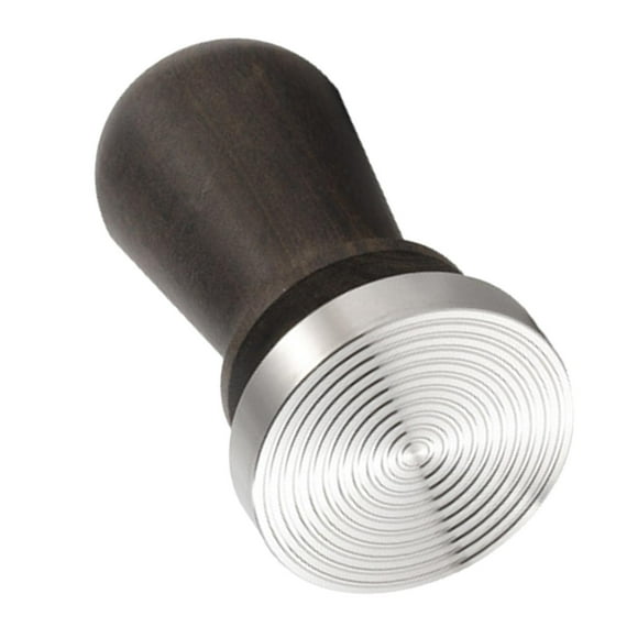 VONKY Calibrated Tamper Stainless Steel Base Dark Accessories Multi 51mm Compatible Brown