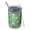 Green Daisy Flower, variant on 12oz Tumblers Lightpink Daisy Flower Linear Pattern Vacuum Insulated Stainless Steel Travel Tumbler Cups Mug with Lid and Straw for Beer,Coffee,Beverages with Cleaning Brush for Cold & Hot Drinks