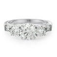 thumbnail image 4 of LaRaso & Co His Her Wedding Set Couples Rings Realistic Vintage CZ Wedding Engagement Set 10/11, 4 of 8