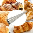 thumbnail image 3 of Cream Horn Molds 12Pcs Large Size Baking Cones Stainless Steel Roll Horn Forms Conical Danish Pastry Cones Moulds, 3 of 6
