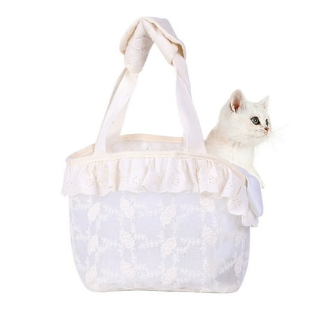 WINDLAND Small Dog Carrier Tote Bag for Travel Soft Shoulder Bag Large Capacity Go Out Bag Lovely Carriers Bag Travel Bag
