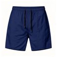 thumbnail image 4 of Dxzfnsa Men’s & Big Men's Quick Dry Shorts with Pockets Lightweight Casual Wear Shorts Drawstring Elastic Waist Workout Shorts M-4XL, 4 of 6