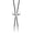 Ancient white K, variant on Oasiva Western Bolo Necklace With PU Cord And Bullhead Charm Necktie Unisex Design