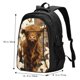 thumbnail image 5 of Easygdp Cow With Butterflies Lilies Mochila para Laptop de Viaje con Puerto USB, Mochila para Laptop con Puerto de Carga USB para Mujeres y Hombres, 5 of 7