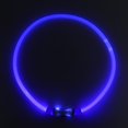 thumbnail image 3 of Herwey Pet Dog Rechargeable LED Luminous Lighting Collar with USB Charging Cable Accessory Blue, 3 of 7