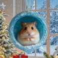thumbnail image 4 of Christmas Animals Print Acrylic Hanging Christmas Gifts For Family Colleagues Christmas Tree Decoration, 4 of 9