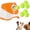 orange, variant on Pawlaunch Ball Launcher,Paw Launch Automatic Ball Launcher For Dogs,3 Adjustable Distance , Interactive Play,Stable Base,Suitable For Indoor And Outdoor Play
