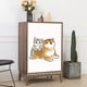thumbnail image 3 of Cortinas cortas con dibujos de gatos para armarios, cortinas cortas con dibujos de animales, funda a prueba de polvo para estantes de zapatos, estantes de almacenamiento de cocina, cortinas para puert, 3 of 5
