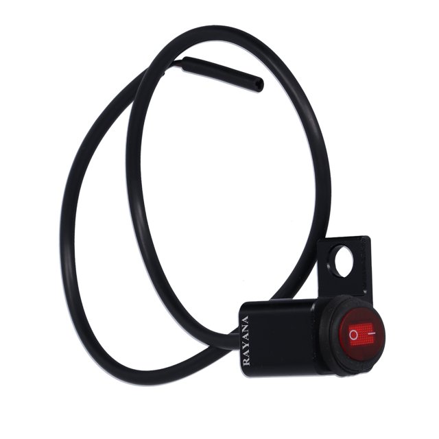 Interruptor De Apagado Del Manillar Interruptor De Manillar Impermeable Interruptor De Manillar Faro Antiniebla Botón De Encendido Y Apagado Para Motocicleta ATV Con Orificio De ANGGREK Otros