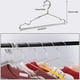 thumbnail image 2 of 100 Ganchos para Ropa Perchas - Percha Sólida 42 CM Metal Ligero Resistente Duradera para Chaqueta Pantalones Estándar Ahorro de Espacio Perchas para Hogar Adultos (100), 2 of 9