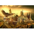 thumbnail image 3 of Pintura de diamante 5D del castillo de Hogwarts de Harry Potter, mundo mágico, punto de cruz, escuela mágica, búho, paisaje, mosaico, decoración del hogar, regalo, 3 of 5
