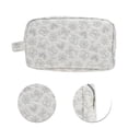 thumbnail image 4 of Unique Bargains 1 Pc Compact Rectangle Hearts Makeup Bag for Travel Large Gray Polyester, 4 of 5