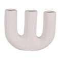 thumbnail image 2 of Jarrón de Arte Creativo, Mesa Decorativa Moderna, Accesorios de Cerámica, Contenedor, , Adorno, Centro de Mesa, Regalo, Decoración de Escritorio , Gris claro perfecl Jarrón Nórdico, 2 of 8