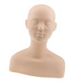 thumbnail image 1 of High Quality Cosmetology Mannequin Bust Face Shoulder Massage Painting Training, 1 of 7