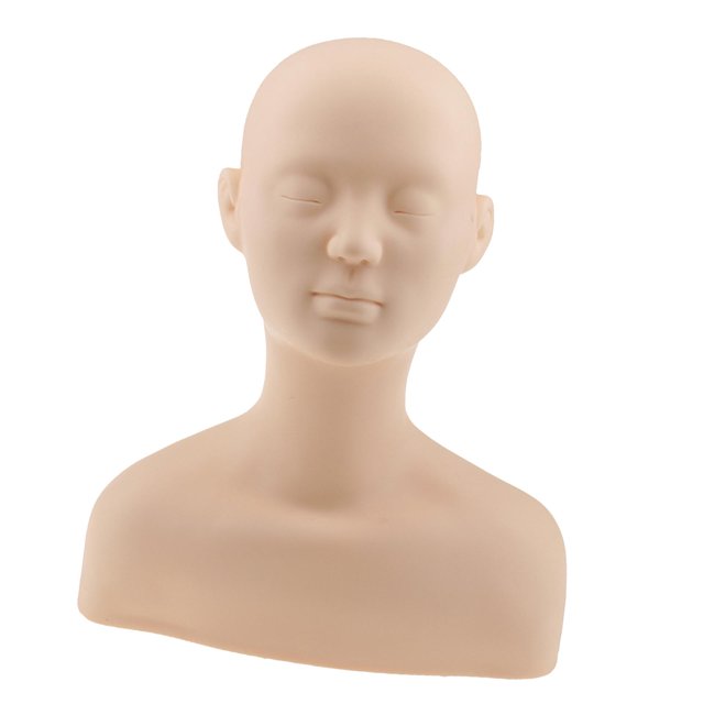 High Quality Cosmetology Mannequin Bust Face Shoulder Massage Painting Training
