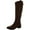 Brandy Leather, variant on Sam Edelman Women's Penny Knee-High Riding Boots Black Leather 5.5M