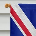 thumbnail image 3 of Carolines Treasures LH9469CHF Australian Cattle Dog with English Union Jack British Flag House Flag House Size, 3 of 4