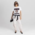 thumbnail image 3 of Women's Gameday Couture White Auburn Tigers All-Time Classic Oversized Flowy T-Shirt, 3 of 5