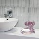 thumbnail image 4 of GOOHOCHY Jabonera de cerámica con forma de elefante, bonita jabonera de cerámica, jabonera para lavabo de inodoro., 4 of 8