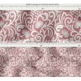 thumbnail image 4 of Soimoi Floral Pattern Waterproof Fabric | Outdoor Material By 5 Yard | Tear-Resistant, UV Safe | Great for Bags, Rainwear, Covers & Curtains, Awning Cover Cloth - Pink, 4 of 7
