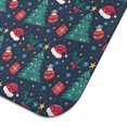 thumbnail image 5 of Dark Blue Christmas Pattern Dish Drying Mat for Kitchen 1 Pack, Ultra Absorbent Microfiber Dishes Drainer Mats,16x18in(41x46cm), 5 of 6