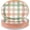 50Pcs Orange Green Plaid Oval Kits, variant on 50Pcs Christmas Oval Paper Plates 10" x 12" Large Disposable Heavy Duty Red Gold Flower Poinsettia Paper Platters Xmas Poinsettia Themed Dessert Plates for Christmas Winter Holiday Party Supplies