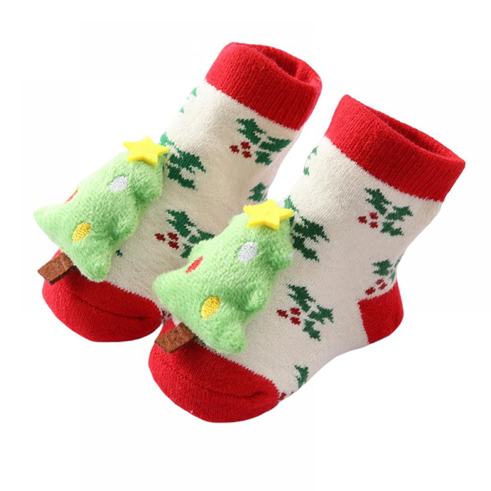 3-pack Baby / Toddler Cute Cartoon Thick Terry Breathable Socks