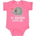 thumbnail image 3 of Inktastic My Mawmaw Loves Me Grandchild Boys or Girls Baby Bodysuit, 3 of 5