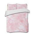 thumbnail image 2 of Pink Marble Twin XL Size Down Alternative Comforter, Lightweight Comforter Quilt Bedding Set with Pillow Shams Modern Abstract Art Elegant All Seasons Bed Comforter Duvet Insert 68"x98", 2 of 7