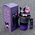 thumbnail image 2 of Sanrio Kuromi termo Kawaii Anime para niños, taza de agua, corazón para niña, botella de agua portátil de dibujos animados, regalo de cumpleaños, 2 of 4