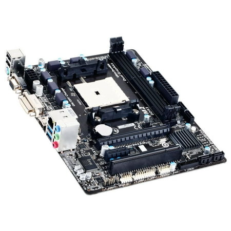 Motherboard I O Panel GA-F2A75M-HD2 rev.1.2 Gigabyte A75 Socket FM2 DDR3 MICRO-ATX Motherboard NO I/O AMD Socket FM2 Motherboards ()