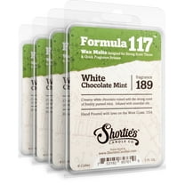 White Chocolate Mint Wax Melts Bulk Pack - Highly Scented   Natural Oils - Shortie's Candle Company