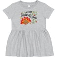 thumbnail image 3 of Inktastic My First Thanksgiving Cute Turkey Girls Baby Dress, 3 of 5