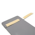 thumbnail image 4 of Gray Faux Leather Car Sun Visor CD DVD Storage Sunglass Card Holder Pocket, 4 of 4