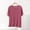 Red, variant on Oversized T-Shirts Sevevn Women's Fashion Oversize Casual Round Neck Solid Color Short Sleeve Blouse