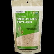 Dr. Mercola Organic Whole Husk Psyllium, 68 Servings(12 oz.), non GMO, Gluten Free, Soy Free, USDA Organic