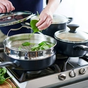 GreenPan Rio Ceramic Nonstick 16-Piece Cookware Set - Black