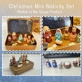 thumbnail image 6 of Christmas Nativity Scene Set 3PCS Mini Christmas Nativity Set in Tin Box—Little People Nativity Set for Christmas Decor for Friends and Family JASKFLY, 6 of 10